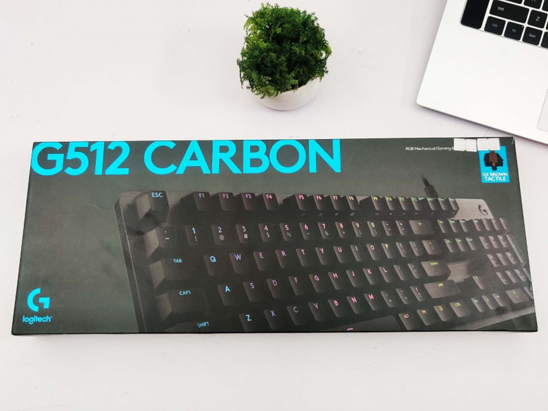 Bàn phím cơ Logitech G512 Lightsync RGB Mechanical Tactile GX Brown Switch