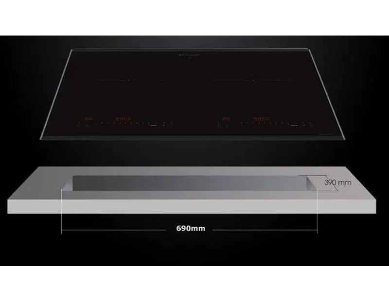 Bếp từ đôi Zemmer IZM 202 A (Nẹp Alu)