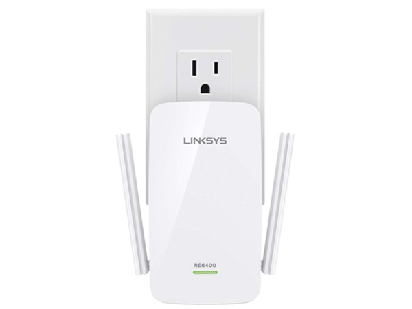 Bộ thu phát wifi Linksys RE6400 AC1200 phát sóng băng tần kép