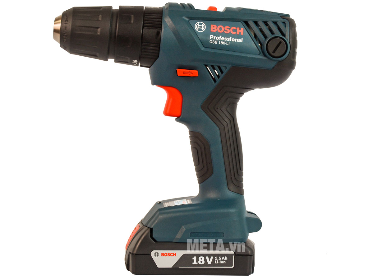Máy khoan vặn vít dùng pin Bosch GSB 180-LI (06019F83K1)