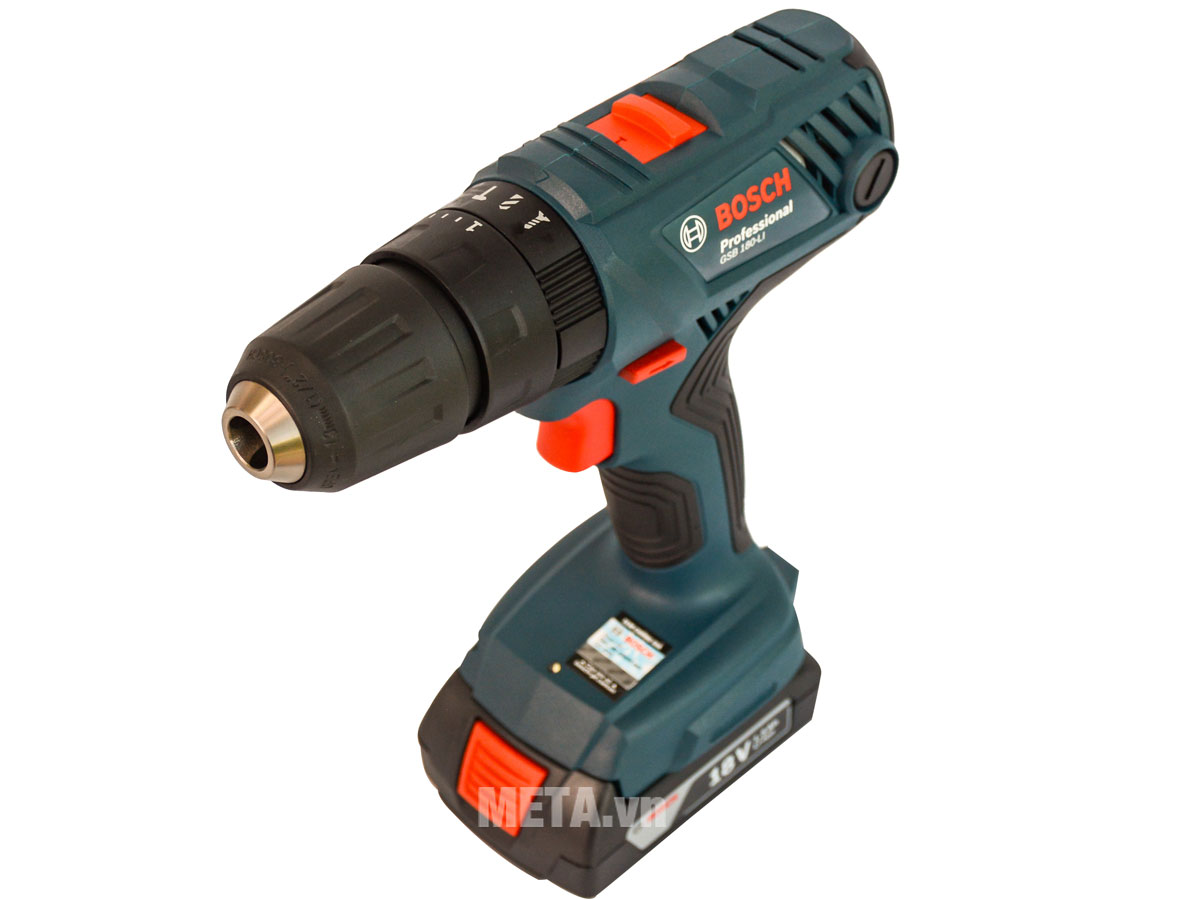 Máy khoan vặn vít dùng pin Bosch GSB 180-LI (06019F83K1)