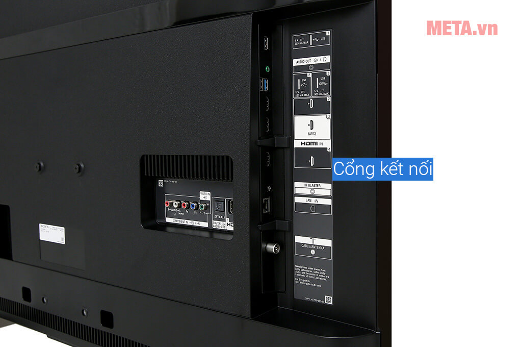 Tivi Sony Android 4K 43 inch KD-43X8500G (Đen)