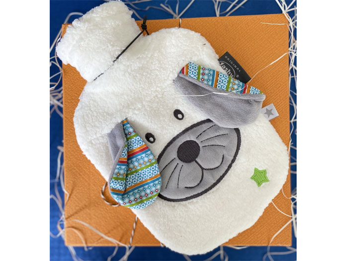 Túi chườm trẻ em Fashy họa tiết Chó trắng