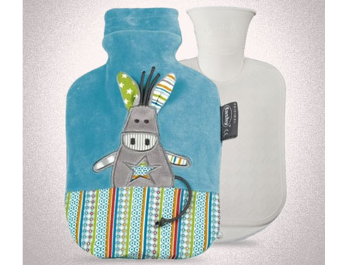 Túi chườm trẻ em Fashy họa tiết Lừa xanh