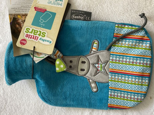 Túi chườm trẻ em Fashy họa tiết Lừa xanh