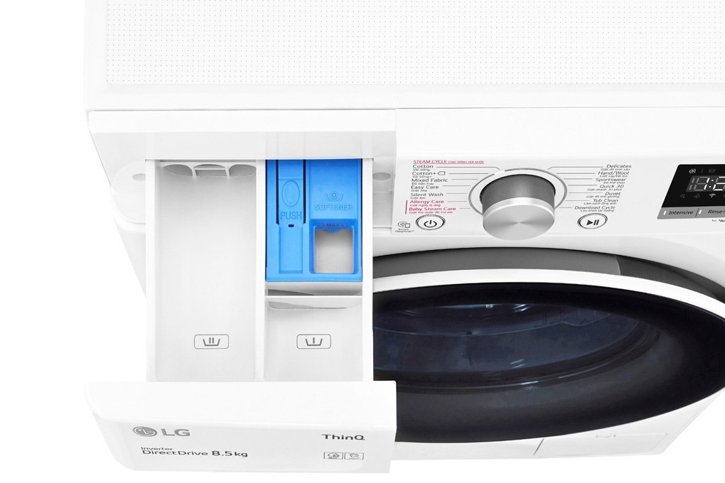 Máy giặt LG lồng ngang thông minh 8.5kg FV1408S4W (màu trắng)