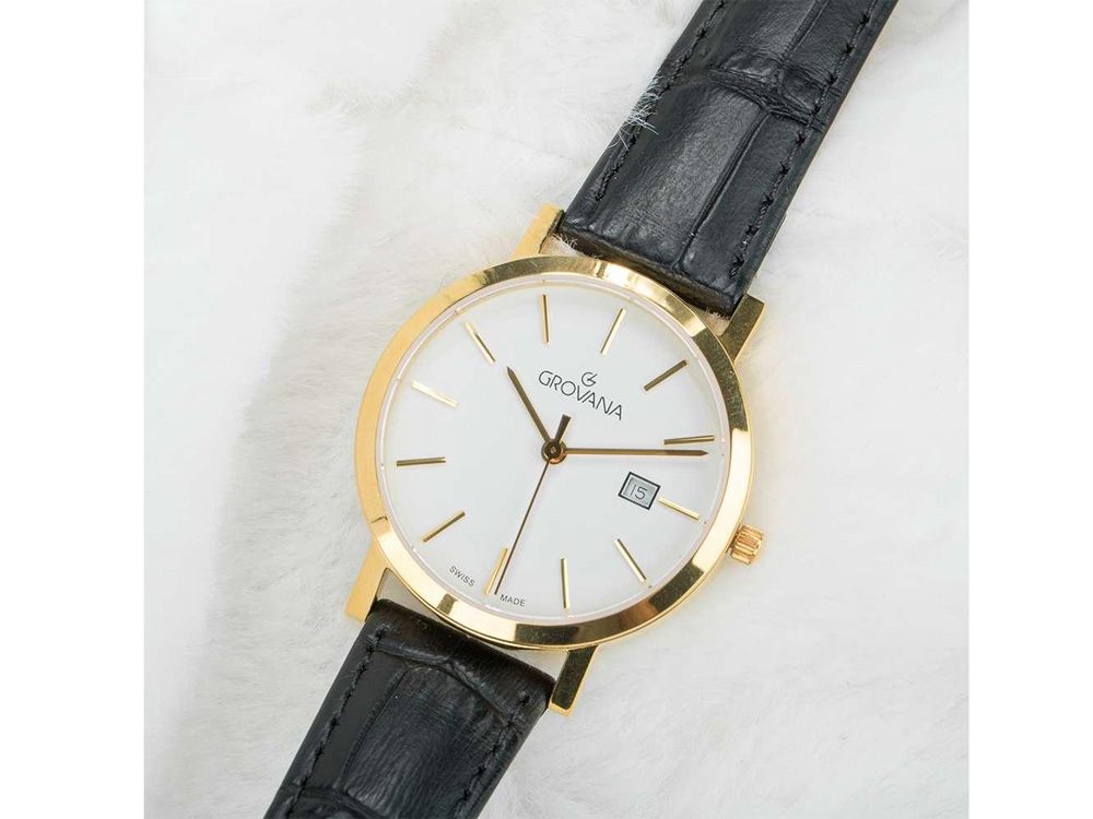 Đồng hồ Grovana 3230.1913 nữ kính Sapphire 35mm