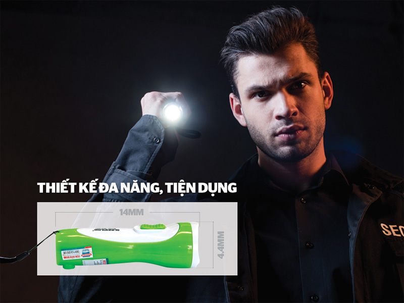 Đèn pin tay cầm Sunhouse SHE-4051