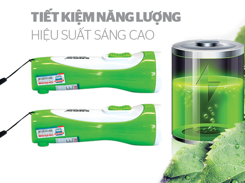 Đèn pin tay cầm Sunhouse SHE-4051