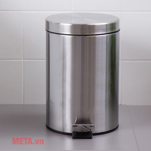 Thùng rác inox đạp chân GEV-20L