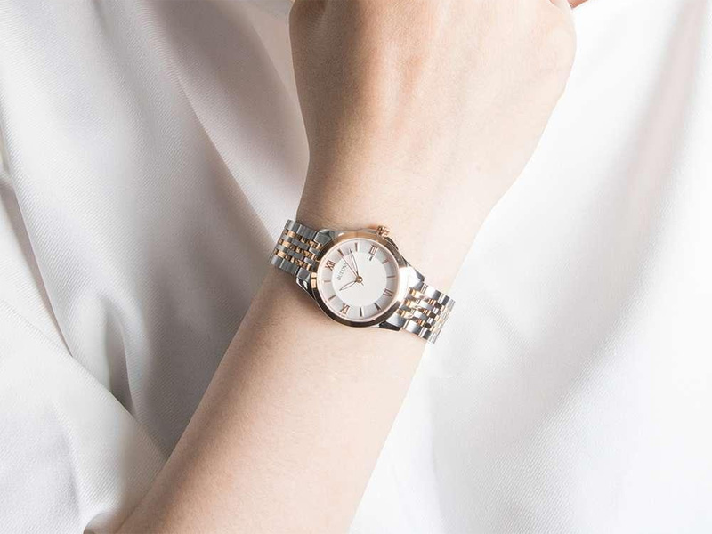 Đồng hồ nữ Bulova 98M125 (Lịch ngày, kích thước mặt 27mm)