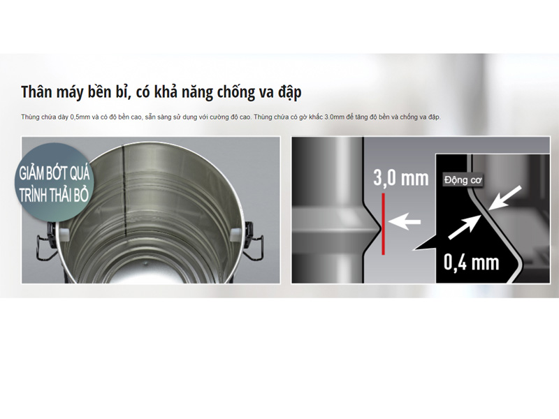 Máy hút bụi công nghiệp Panasonic MC-YL669GN49