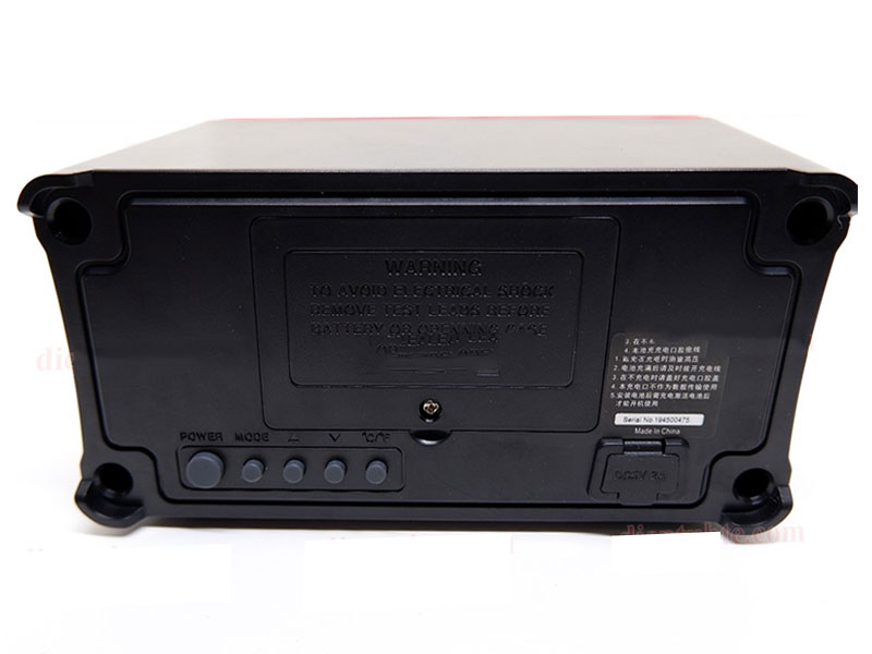 Đồng hồ vạn năng số để bàn kiêm loa Bluetooth Zoyi ZT-5566