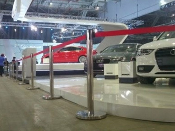 Cột chắn inox dây căng 3m VBCT-3M