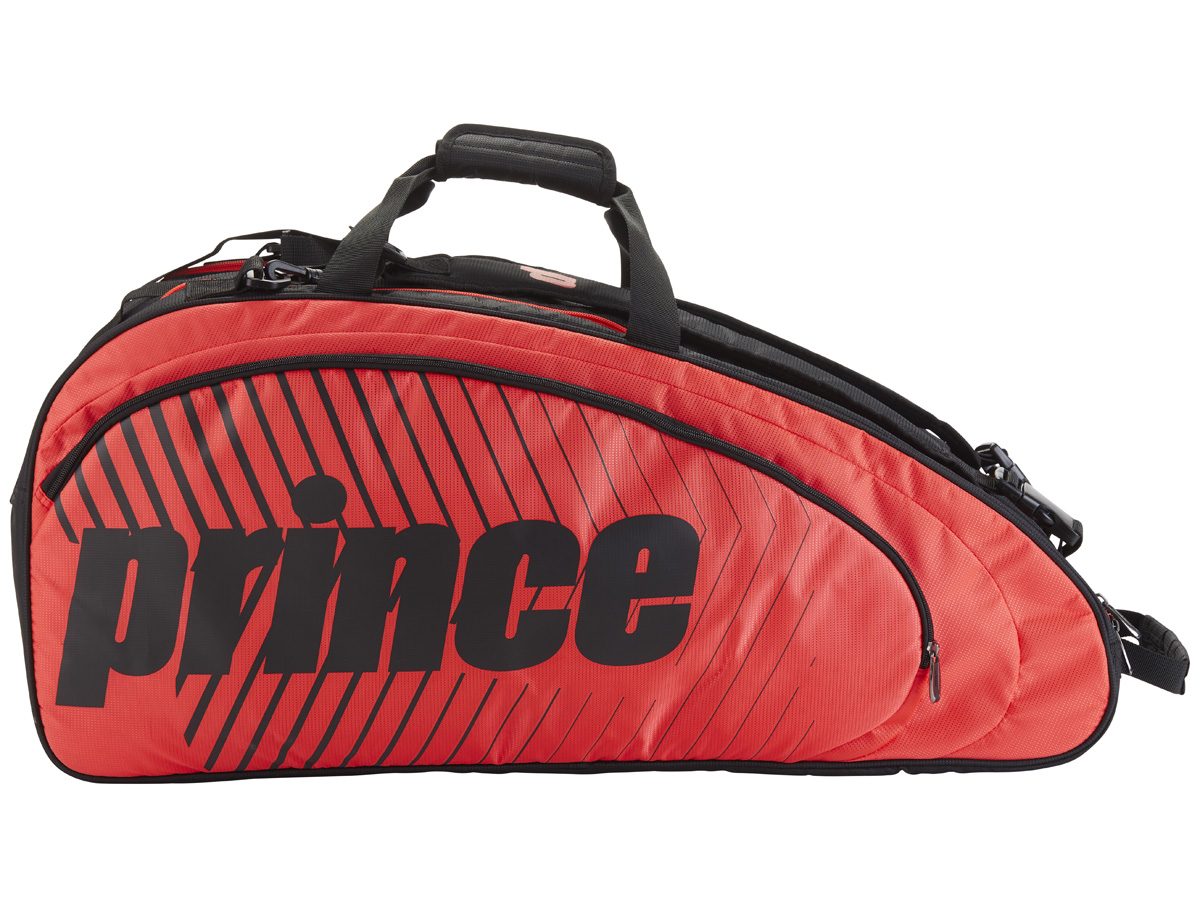 Bao tennis Prince Tour 18 Future 2 ngăn 6 pack đỏ/đen