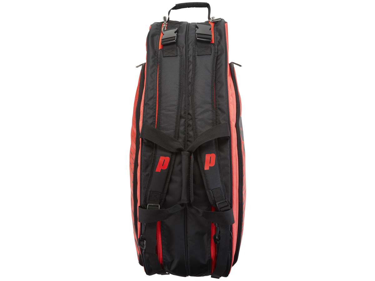 Bao tennis Prince Tour 18 Future 2 ngăn 6 pack đỏ/đen