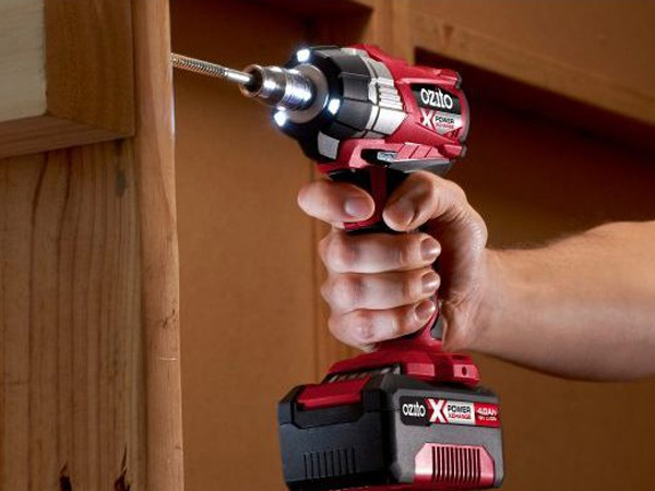 Thân máy bắt ốc, bu lông dùng pin 18V Ozito PXBWS-340 (Chưa pin, sạc)