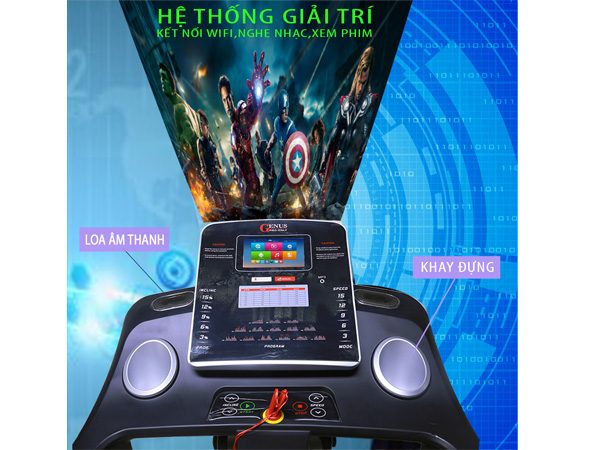 Máy chạy điện 4CN Genus-315IW