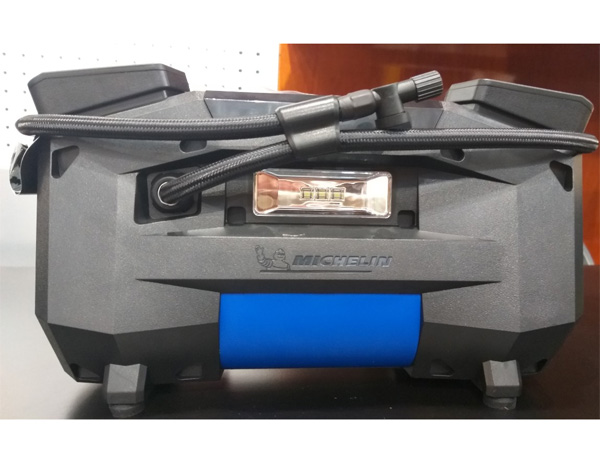 Máy bơm lốp xe máy, ô tô siêu tốc tự ngắt Michelin 12314