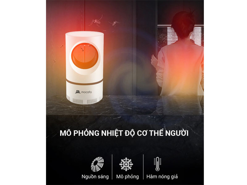 Máy bắt muỗi thông minh Mocato M101