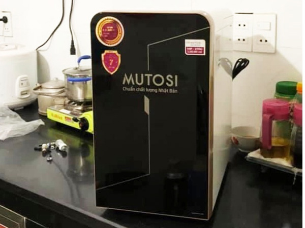 Máy lọc nước để gầm, tủ bếp 7 lõi Mutosi MP-370U