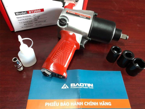 Máy vặn bu lông dùng khí nén 1/2