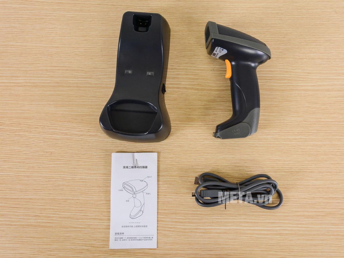 Máy quét mã vạch không dây 1D Shangchen SC 870W CCD