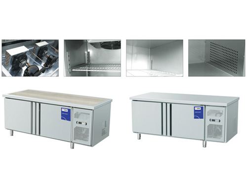 Bàn lạnh 2 cánh inox Fushima 1,2m FSMDL BLCI 1.2