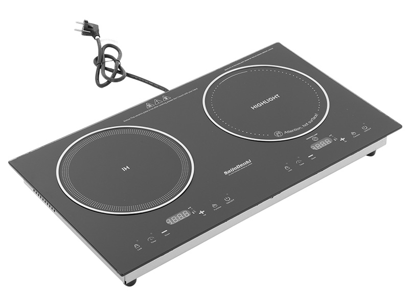 Bếp đôi từ - điện quang Saijodenki SD-1703