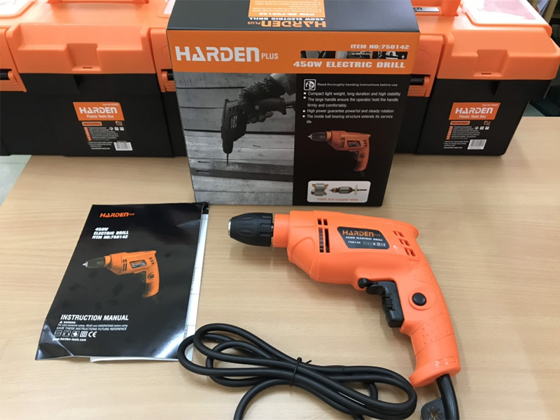 Máy khoan điện Harden 750142 (450W)