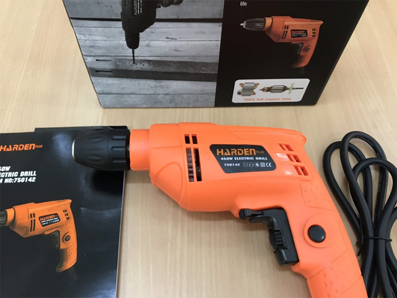 Máy khoan điện Harden 750142 (450W)