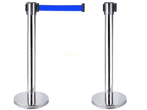 Cột chắn inox 2m dây căng PL-004-2