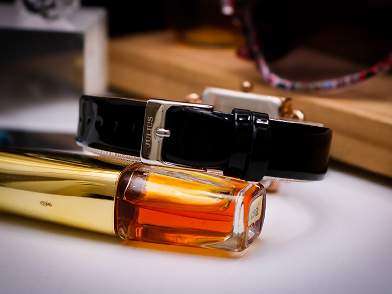 Đồng hồ nữ Julius Hàn Quốc dây da JA-1266