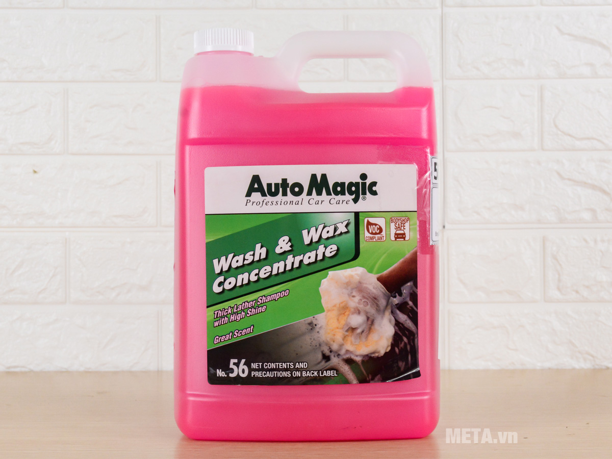 Dung dịch rửa xe siêu bóng Auto Magic Wash & Wax 1 GAL No 56
