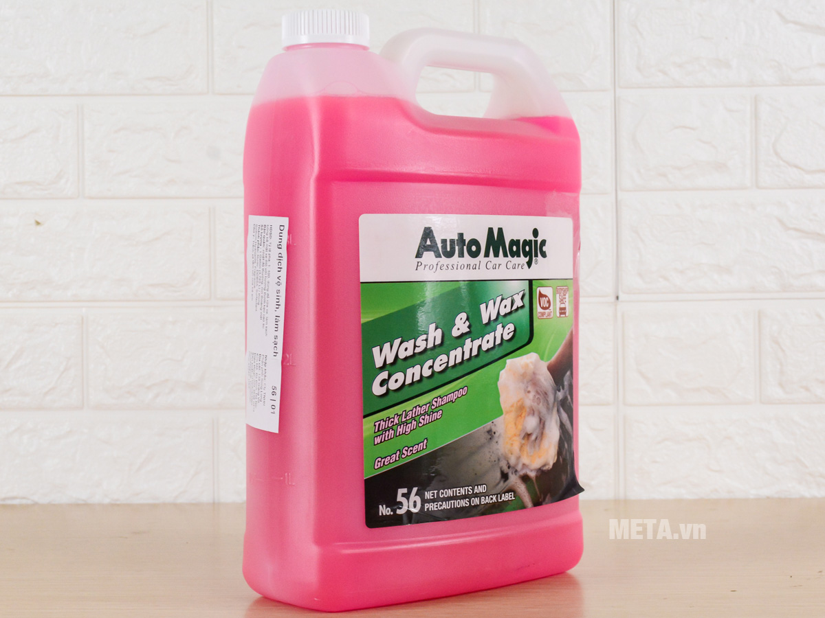Dung dịch rửa xe siêu bóng Auto Magic Wash & Wax 1 GAL No 56