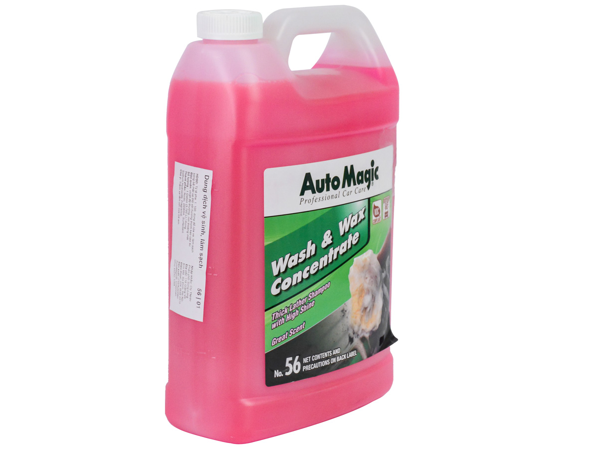 Dung dịch rửa xe siêu bóng Auto Magic Wash & Wax 1 GAL No 56