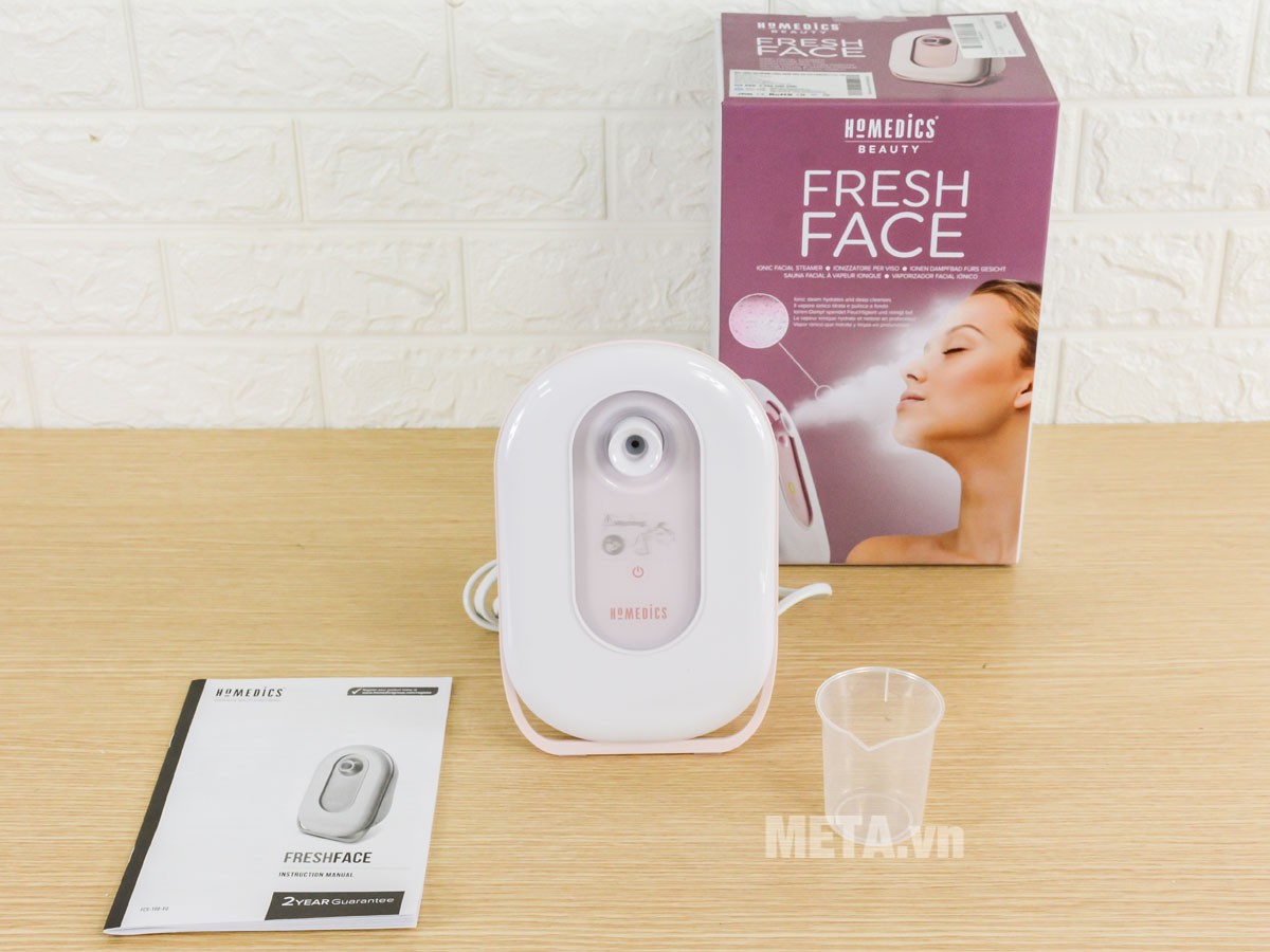 Máy xông hơi da mặt công nghệ siêu âm ION HoMedics FCS-100-EU