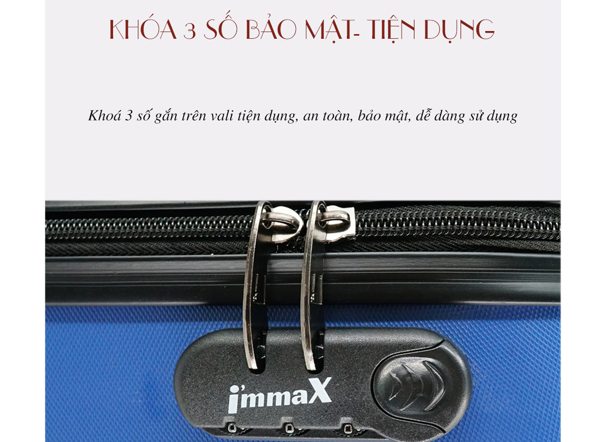 Vali nhựa Immax X14 size 50cm (20 inch)