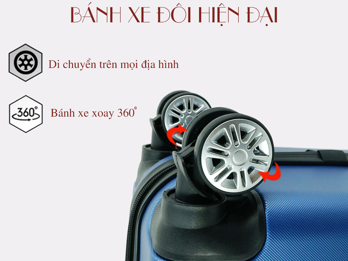 Vali nhựa Immax X14 size 50cm (20 inch)