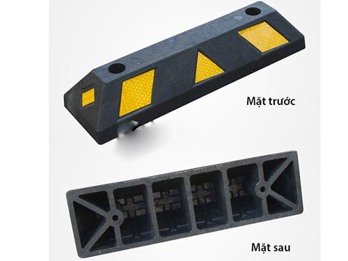 Cục chặn bánh xe cao su cố định