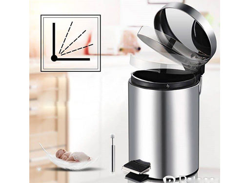 Thùng rác Inox đạp chân Paloca 5 lít