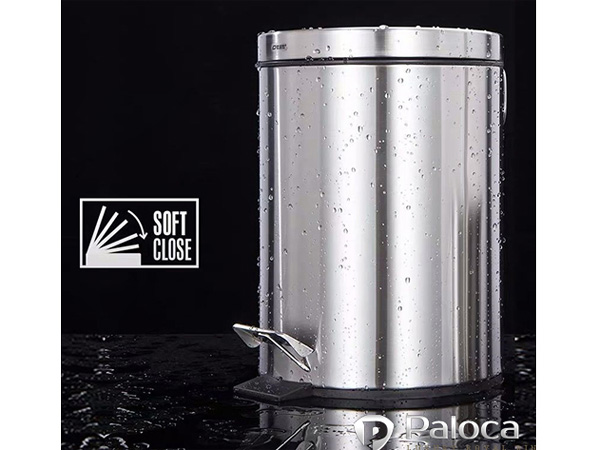 Thùng rác inox đạp chân Paloca (30 lít)