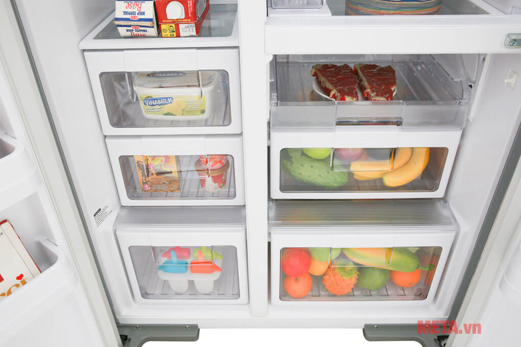 Tủ lạnh Hitachi Inverter 584 lít R-FM800GPGV2-GS