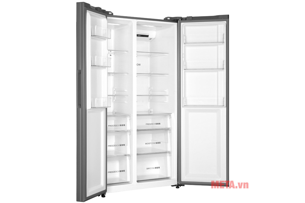 Tủ lạnh Side By Side Aqua AQR-IG696FS (GB) - 576 lít