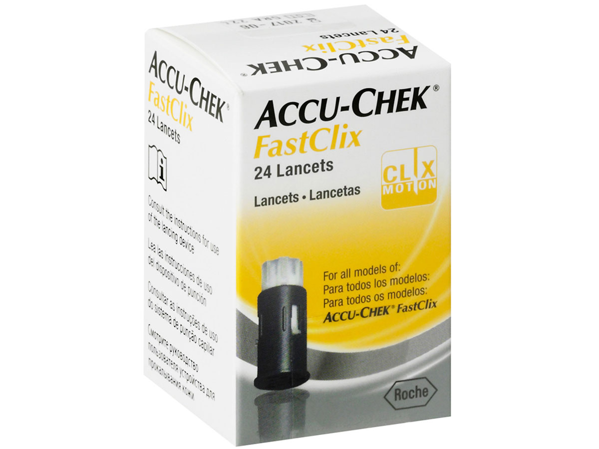 Kim lấy máu Accu-chek Fastclix (24 kim)