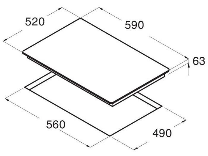 Bếp từ Cata IB 6030 X