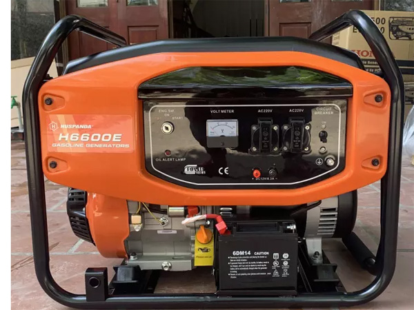 Máy phát điện chạy xăng Huspanda H6600E (5Kw-5.5Kw)