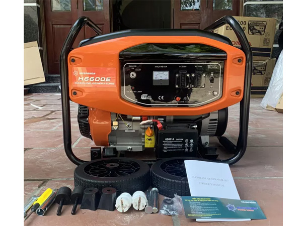 Máy phát điện chạy xăng Huspanda H6600E (5Kw-5.5Kw)