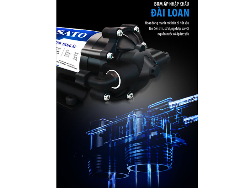 Máy lọc nước Sato Hydrogen iTECH iT3210AG 10 cấp lọc