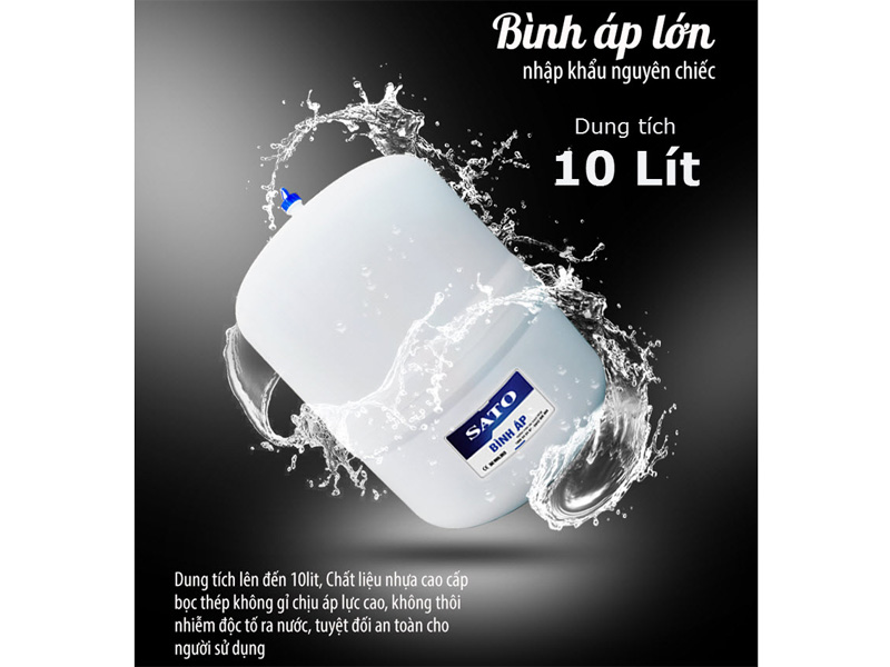 Máy lọc nước Sato Hydrogen iTECH iT3210AG 10 cấp lọc